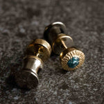 Įkelti vaizdą į galerijos rodinį, Auskarai "Mėlyna Saulė"